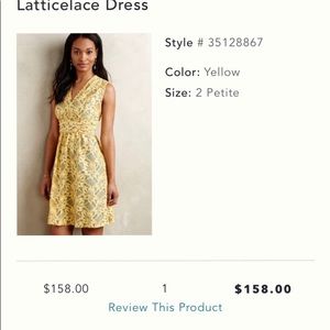 Used in Good Condition Latticelace Dress